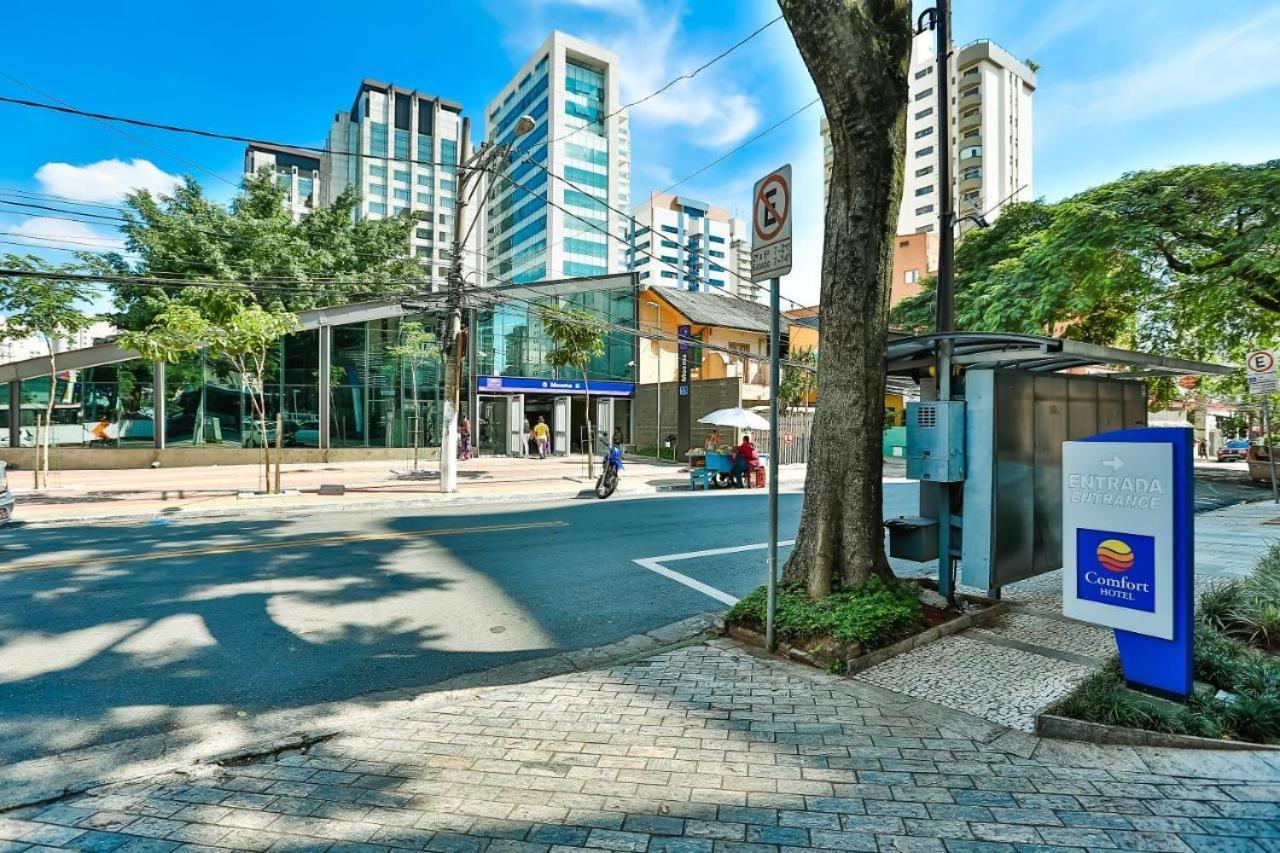 Flat Em Frente Ao Metro Moema São Paulo Exterior foto